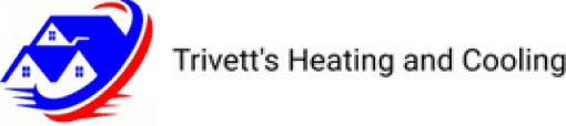 A black and white image of the logo for lovett 's heating.